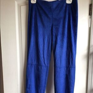 Alfani women pull on-suede like skinny very soft stretchy material pants